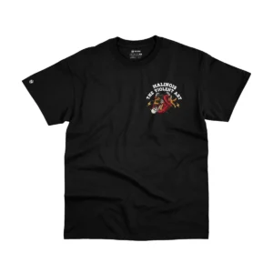CAMISETA BÁSICA CASUAL PRETA - MALINOIS THE VIOLENT ART
