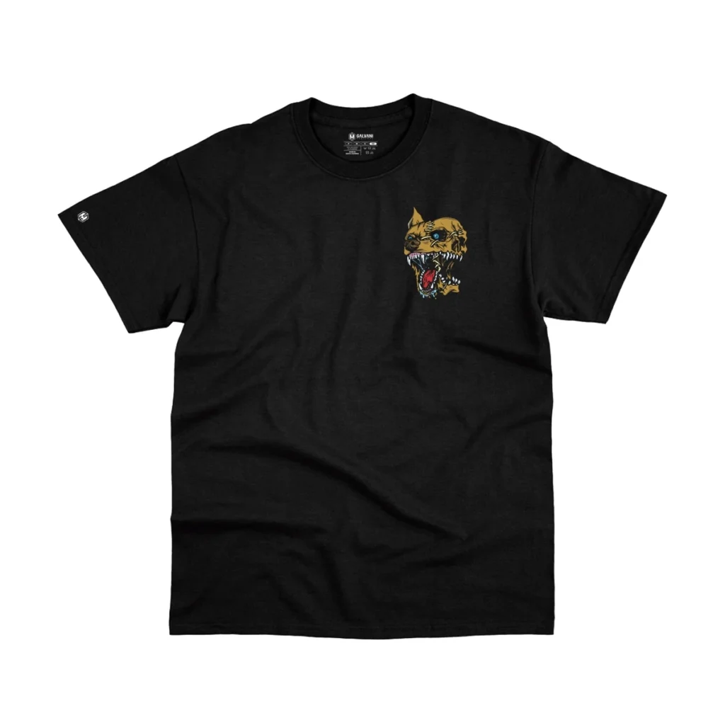 CAMISETA BÁSICA CASUAL PRETA - 2SKULL
