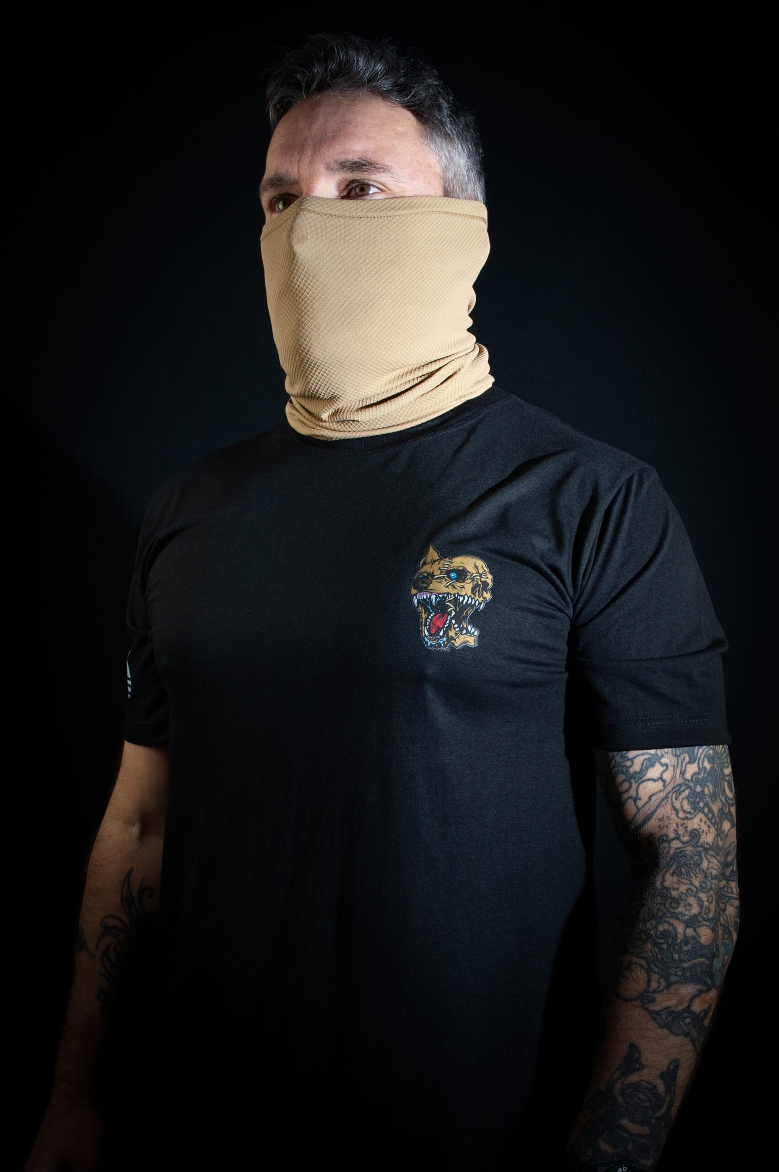 CAMISETA CASUAL PRETA - 2SKULL 4 CAMISETA CASUAL PRETA - 2SKULL - Imagem 4