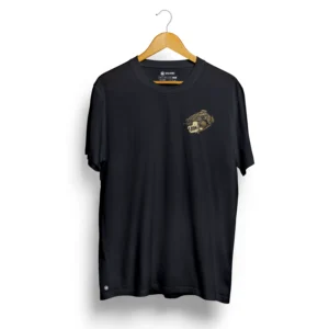 CAMISETA CASUAL PRETA - DOOR KICKER